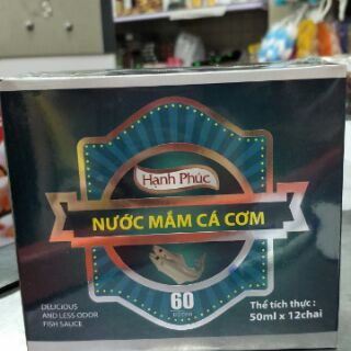 Nước mắm hạnh phúc 50ml vỉ 10 chai