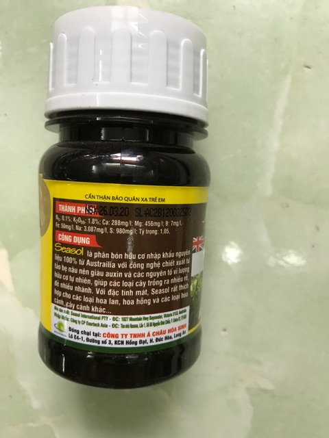 CHẾ PHẨM KÍCH RỄ VÀ PHỤC HỒI RỄ SEASOL