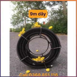Dây thông tắc cống dài 9M