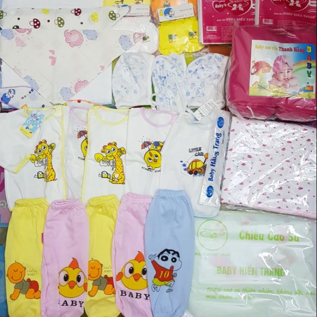Trọn gói sản phẩm cho bé sơ sinh