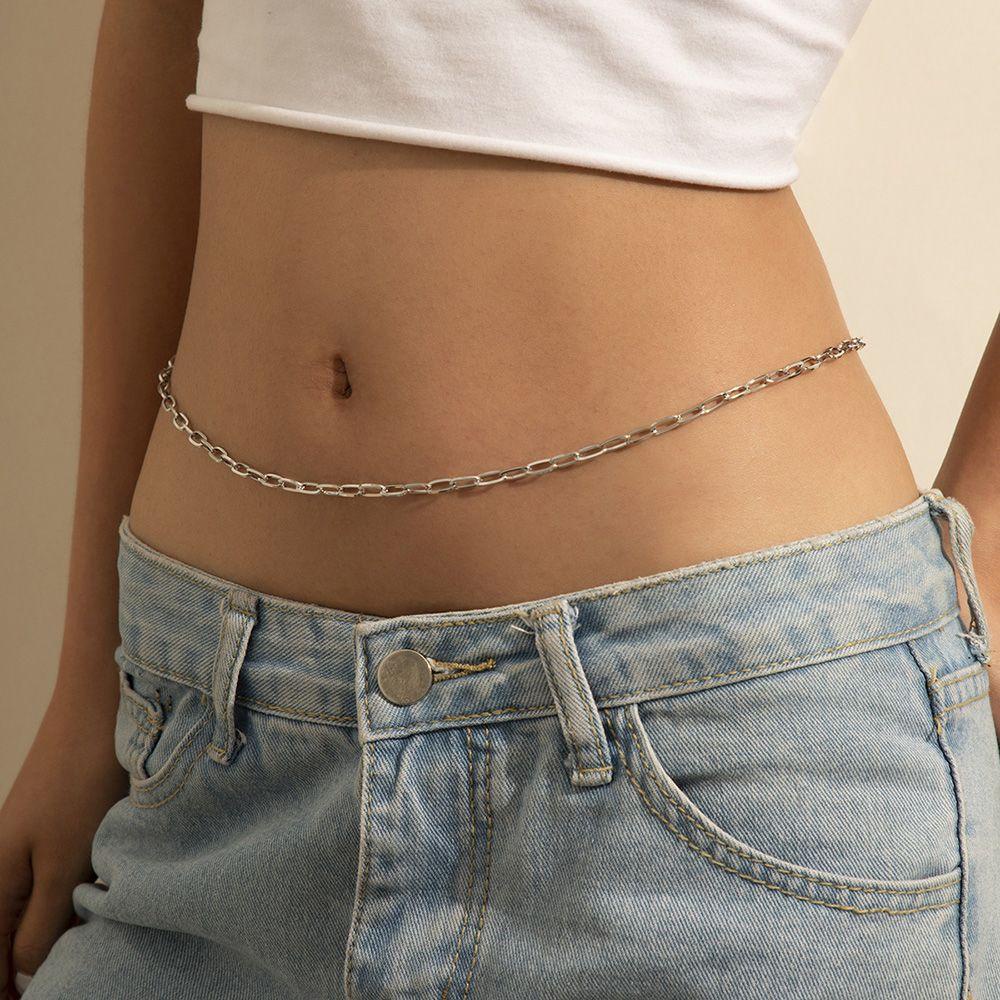 Thắt Lưng Dây Xích Rỗng Gợi Cảm Trang Trí Đầm Bikini Đi Tiệc