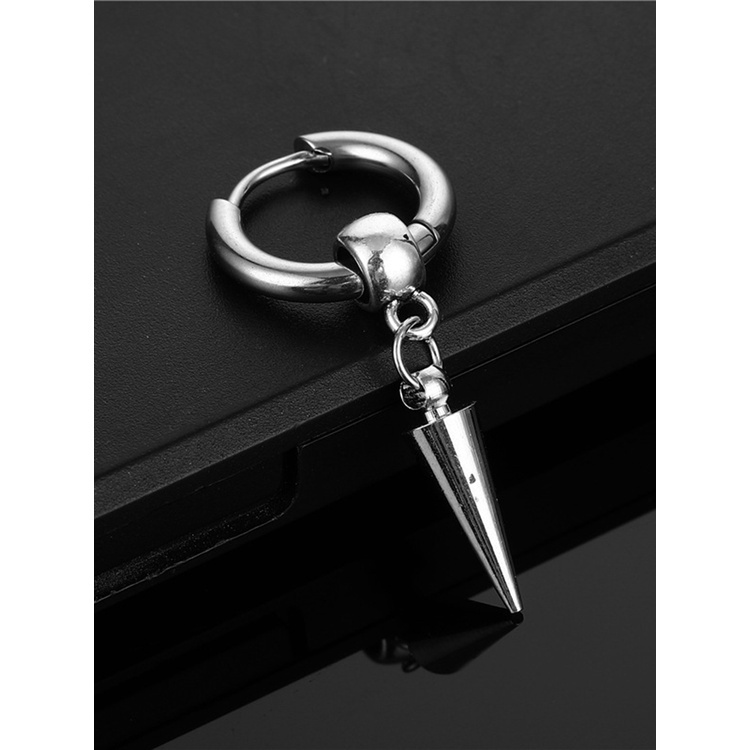 Khuyên Tai Dạng Cuộn Chất Liệu Thép Không Gỉ JP5