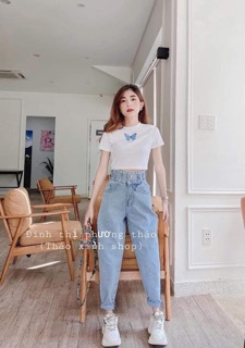 QUẦN BAGGY 2 KHUY ĐAN DÂY