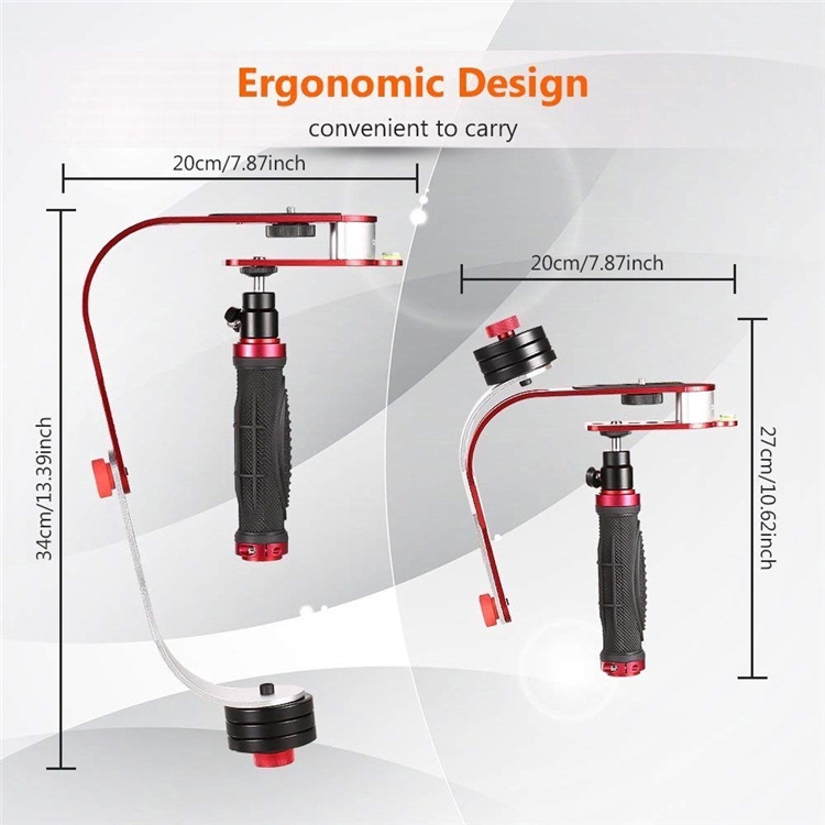 tay cầm chống rung cho máy ảnh dslr v