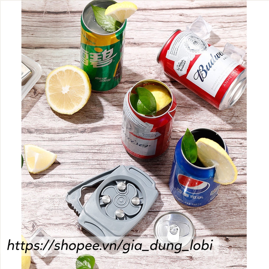 Sáng tạo có thể bia/cola/sprite có thể mở công cụ đa chức năng thép không gỉ mở phụ kiện nhà bếp