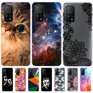 Soft Casing Xiaom Mi 10T Pro 5G Case Cartoon Silicone TPU Painting Phone Case Cover