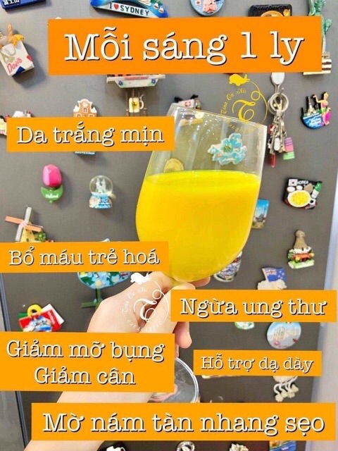 Nghệ Nano Curcumin CAO CẤP Hàn Quốc, Hộp 100 ống