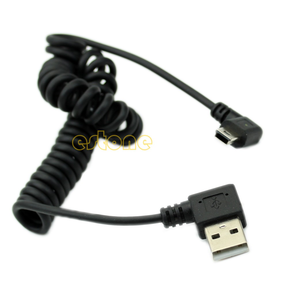 Dây cáp chuyển đổi đầu cắm USB 2.0 sang đầu mini B 5p góc vuông độc đáo tiện dụng