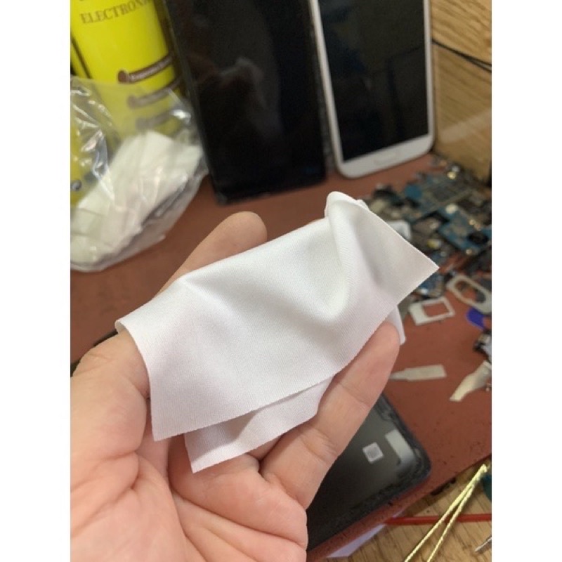 Khăn lau màn hình điện thoại, laptop,ipad, máy ảnh, kính mắt, vải khăn lau bụi mịn chuyên dụng