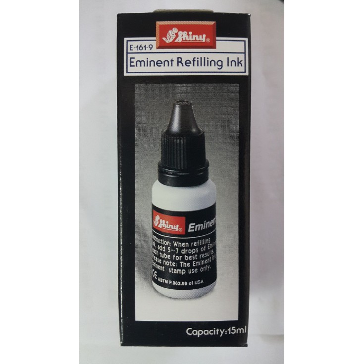 Mực lăn tay Shiny E-161 châm Shiny lăn tay SM-1, Shiny lăn tay SM-2 (15ml)