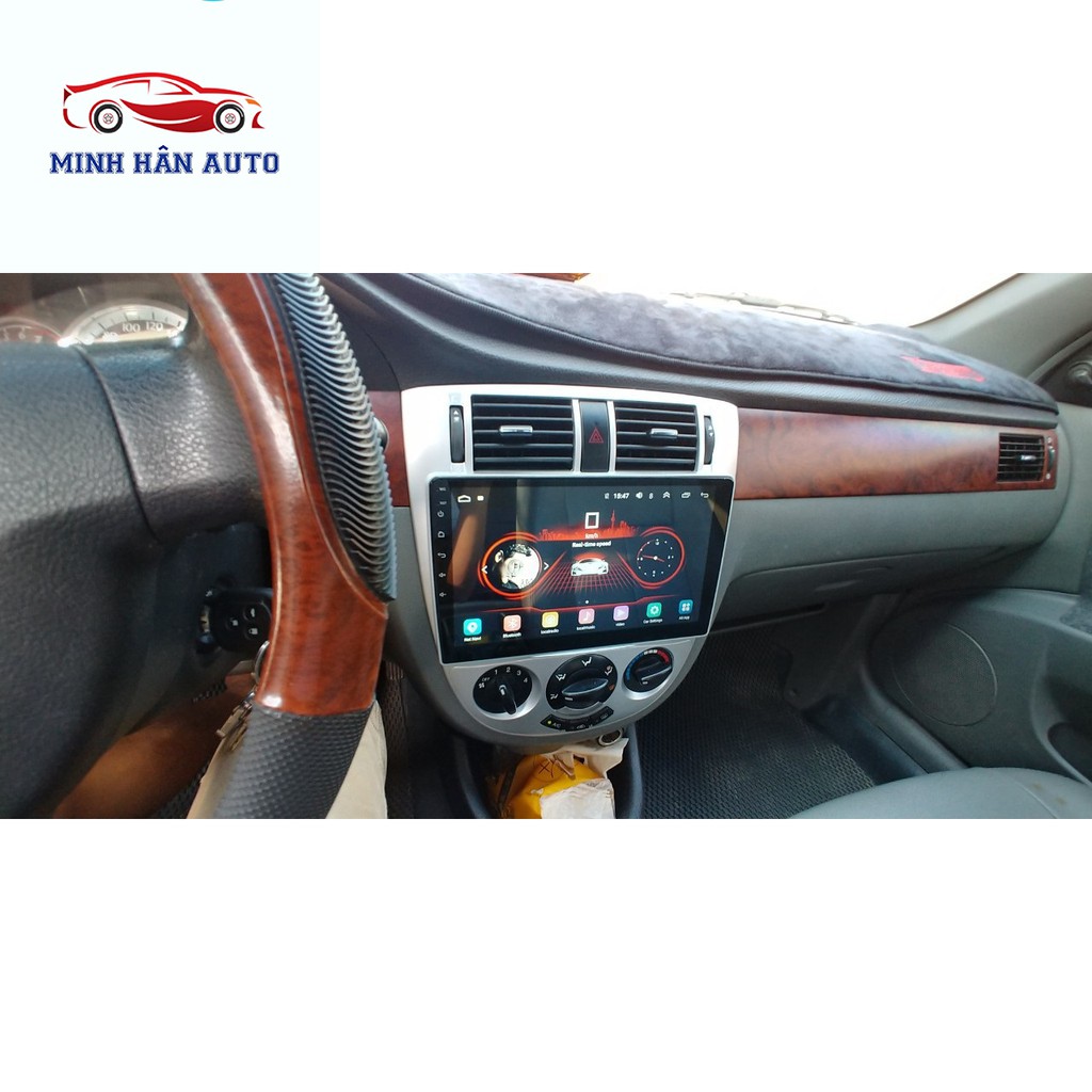 Màn hình cho xe LACETTI 2007-2011 nghe nhạc, xem phim, bản đồ, camera lùi, Camera hành trình android