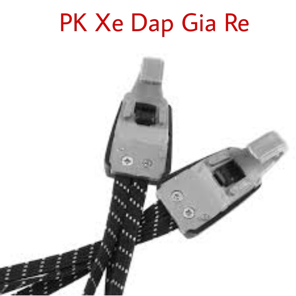 Dây chun chằng đồ baga xe đạp, Dây thun chằng đồ gác baga móc nhựa 3 sợi