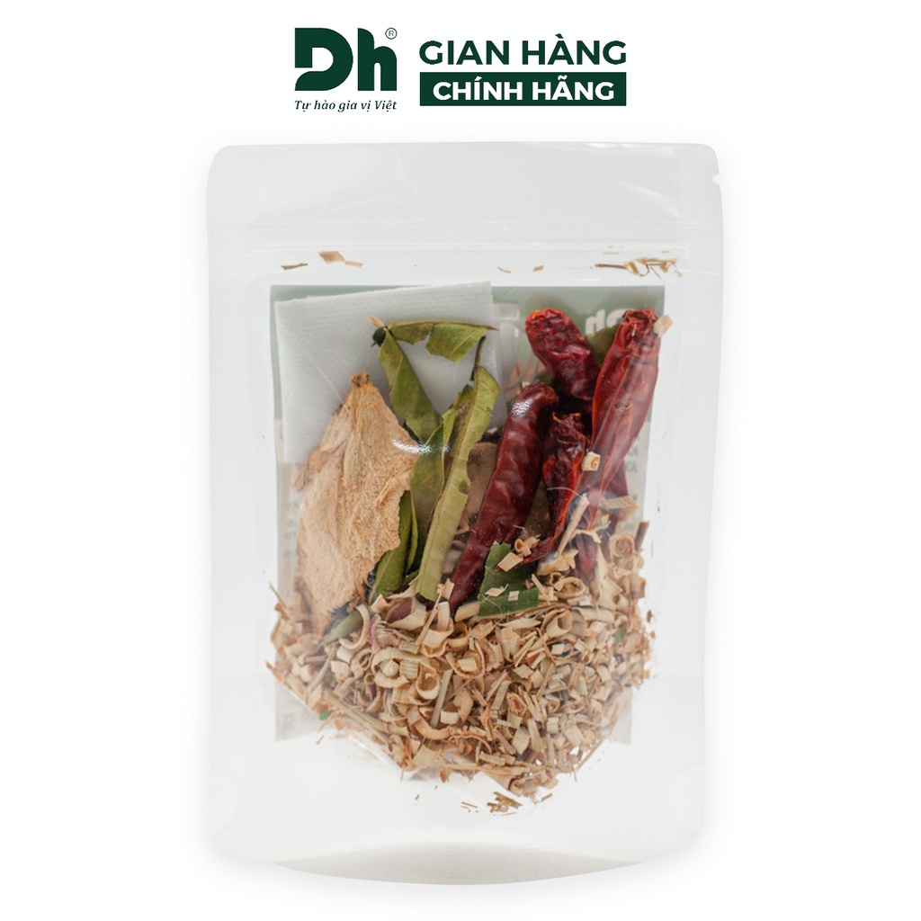 Gia vị nấu lẩu thái Natural DH Foods nêm sẵn thành phần tự nhiên gói 26gr - DHGVT100