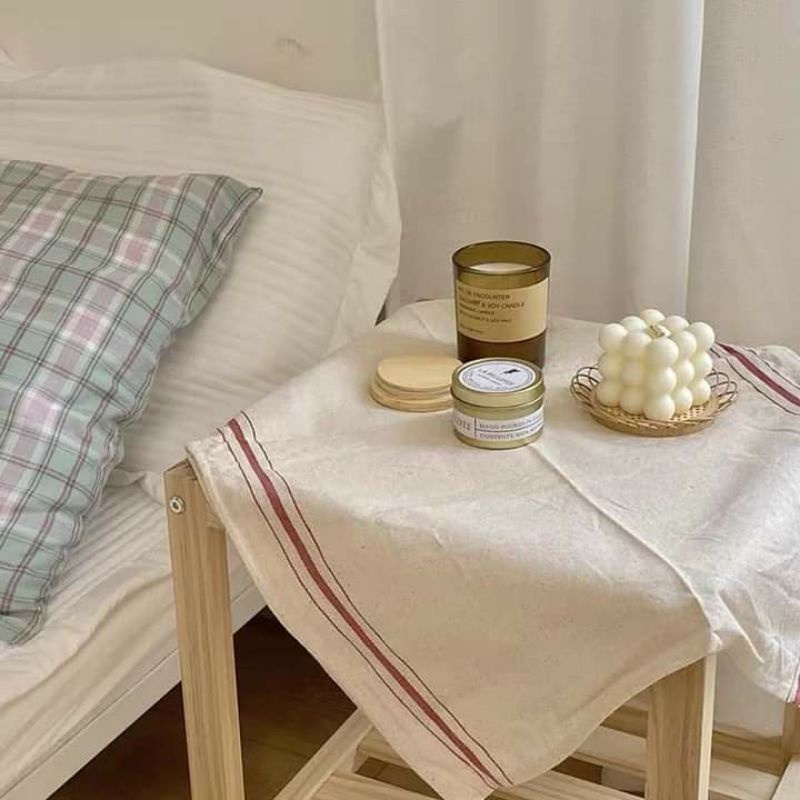 Khăn trải bàn nhập khẩu Vintage_Trang trí nhà cửa_phụ kiện chụp ảnh đẹp