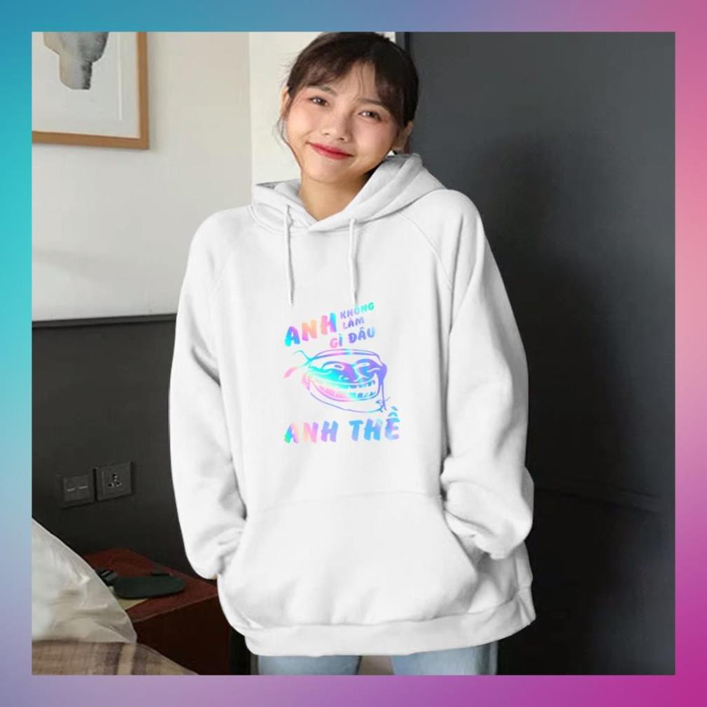 [UY TÍN-CHẤT LƯỢNG] Áo Khoác Nỉ Hoodie Phản Quang Anh Không Làm Gì Đâu PQ02KN | BigBuy360 - bigbuy360.vn