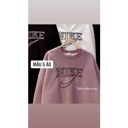 [RẺ VÔ ĐỊCH] Áo Hoodie nỉ nam/Nữ,Áo Nỉ Sweater Ni.ke đủ màu from thụng tay bồng,chất nỉ dày dặn(ảnh thật) | BigBuy360 - bigbuy360.vn