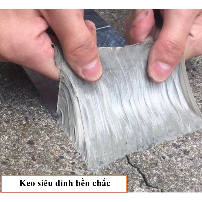 Băng keo tráng nhôm chống thấm chịu nhiệt siêu bền size nhỏ