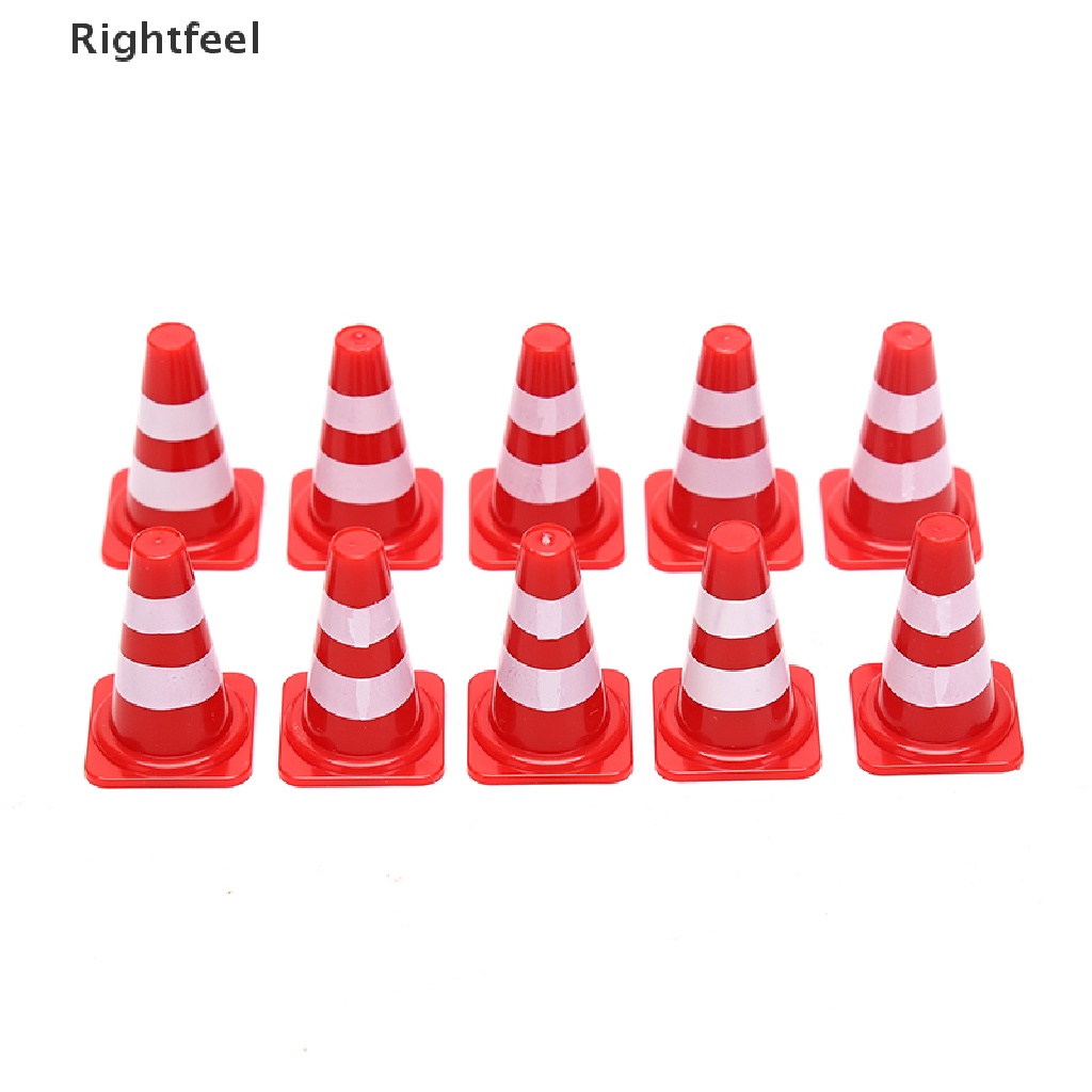 Set 10 Biển Báo Giao Thông Mini Bằng Nhựa