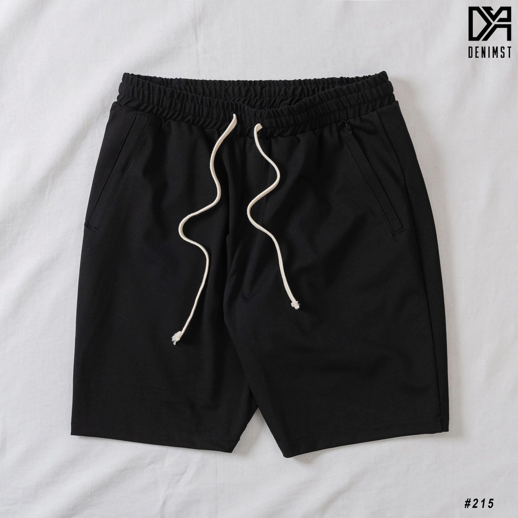 Quần Short Nỉ Cao Cấp DENIMST 215 Chất Nỉ Co Dãn 2 Chiều, Mềm Mại, Thoáng Mát, Dáng Suông