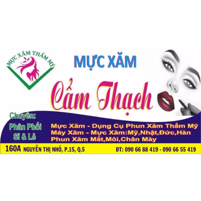 Mực Xăm Cẩm Thạch