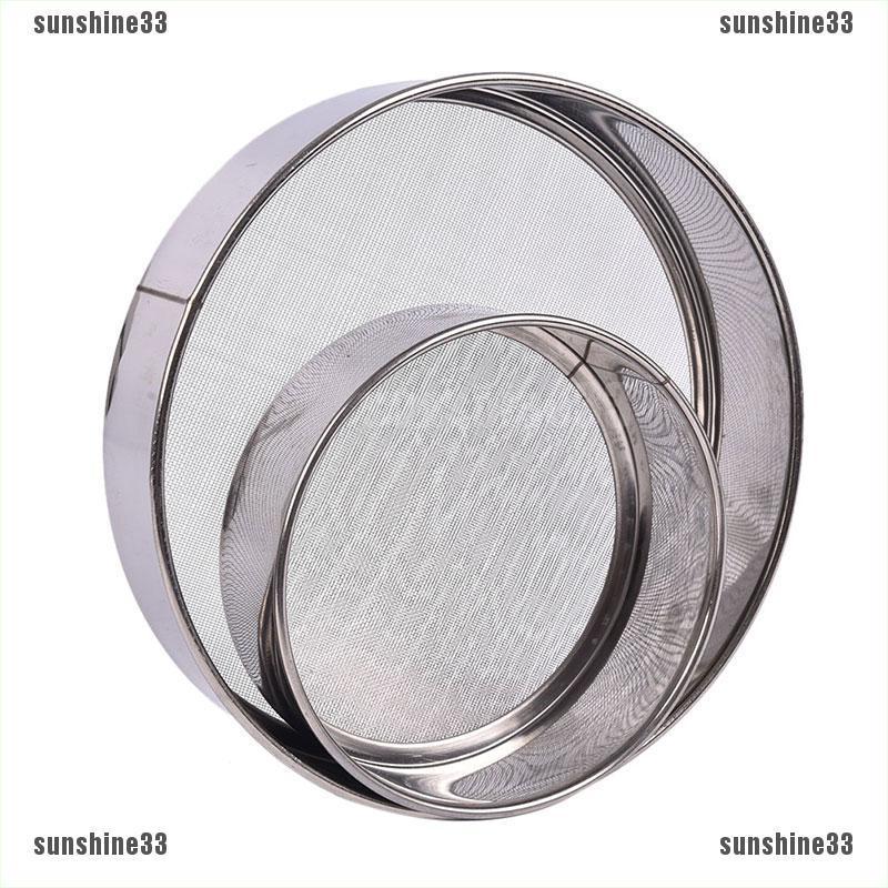 Dụng Cụ Khuôn Rây Bột Tròn Bằng Thép Không Gỉ 33