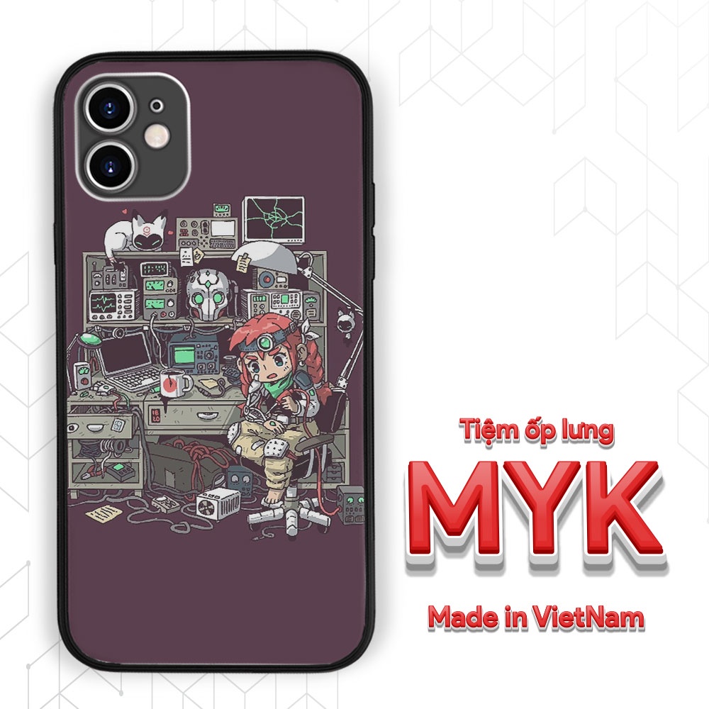Ốp chống sốc ENGINEER MYK độc lạ cho Iphone 5 6 7 8 Plus 11 12 Pro Max X Xr-LAK0003693