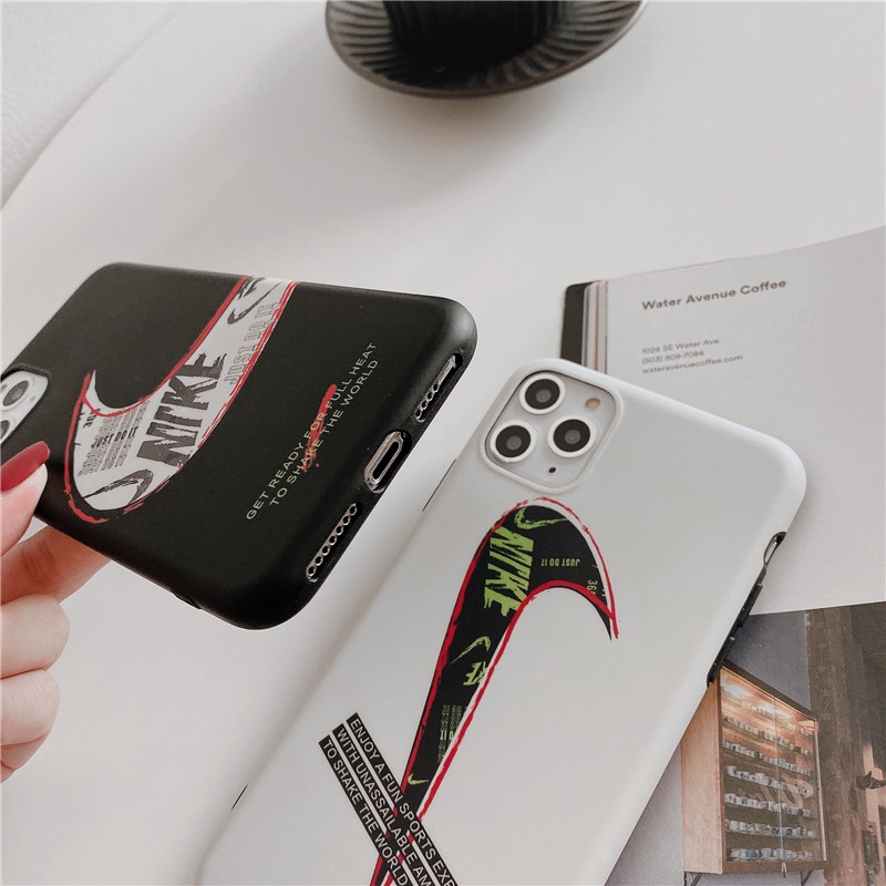 Ốp điện thoại TPU mềm in hình Nike cho iPhone X XR 7 8 + XS MAX SE 2020 11 Pro max 12 Pro Max/Mini