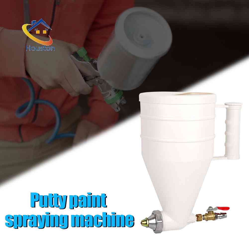 Súng Phun Sơn Tường / Xi Măng Bằng Cao Su Sơn Thật