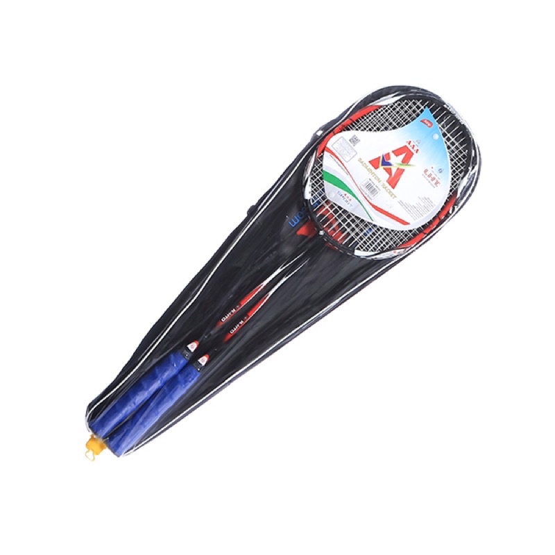 Cặp Vợt Cầu Lông HT Đỏ Khung Vợt Chắc Chắn Lưới Căng  - Hàng Cao Cấp Bền - Nhẹ / Dành Cho Mọi Lứa Tuổi