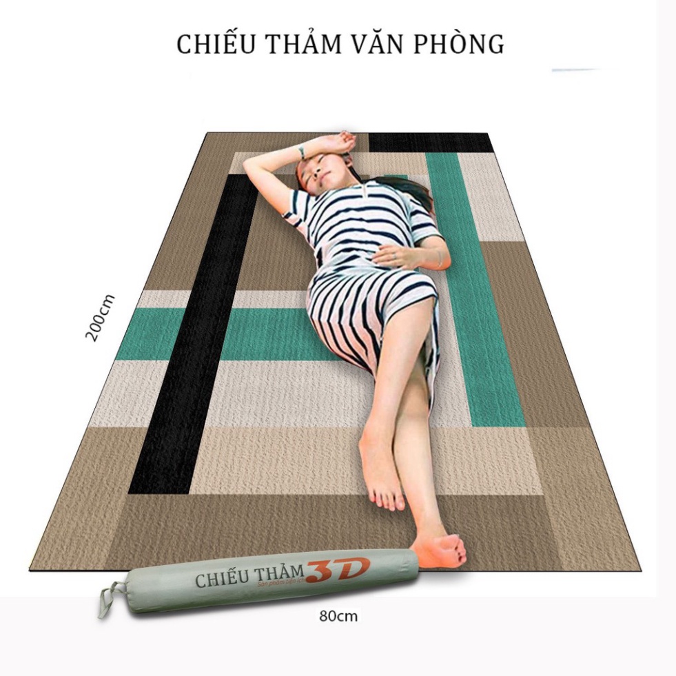 Chiếu thảm ngủ văn phòng, thảm chân giường, chiếu cho vùng dịch, kich thước 80x200cm, thảm bali nhập khẩu