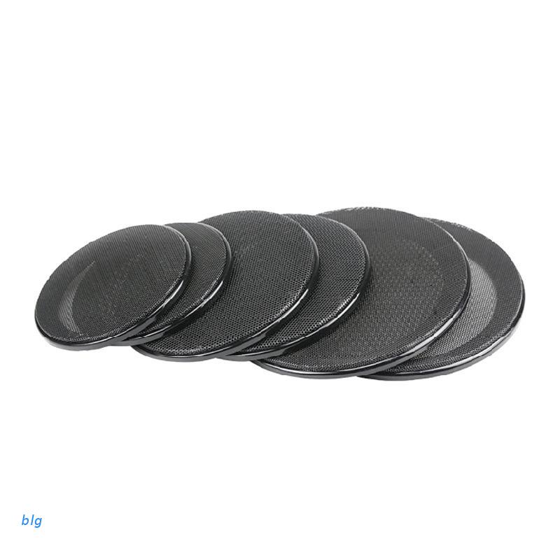 Vỏ lưới bọc bảo vệ loa xe hơi màu đen trang trí DIY tiện dụng 1/2/3/4/5/6 Inch