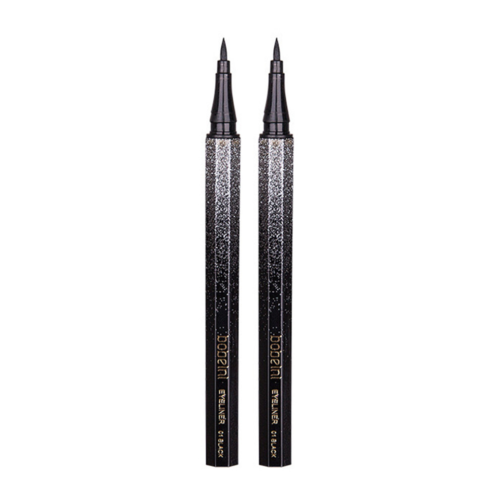 [sweet] 1pc woman Waterproof Sweatproof Long-Lasting Starry Sky Smudging Eyeliner pen for beginner