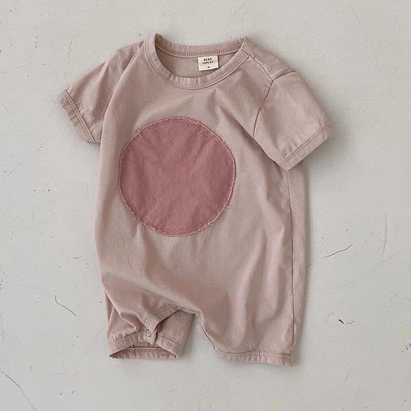 Bộ Body Circle Bộ Liền Thân Chất Thun Mềm Mại Cho Bé Trai Và Bé Gái Từ 4Kg Đến 15Kg Thời Trang Trẻ Em Tin Store