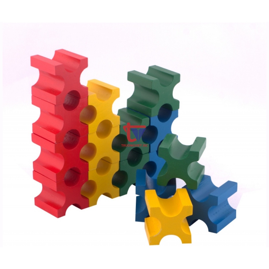 Bộ lắp ghép gỗ khối chữ X