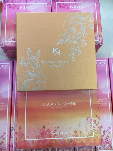 [Sale 60%] Bảng phấn Face palette 4 ô Tuscan Sunshine