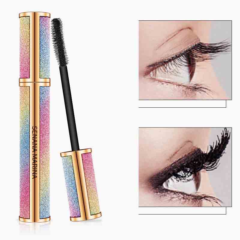 [Hàng mới về] Mascara màu đen lâu trôi chống thấm nước và mồ hôi thiết kế vỏ lấp lánh | BigBuy360 - bigbuy360.vn