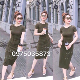 ĐẦM BODY CHÉO LƯNG MẪU MỚI 2019