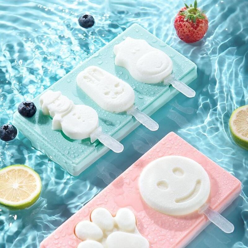 Khuôn làm que kem TAILI AL-641602739786 bằng silicone có nắp đậy tiện dụng