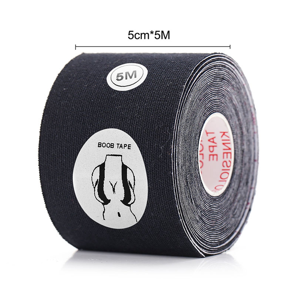 Cuộn băng dán ngực 5m vô hình bằng vải polyester và silicon mềm mại cho nữ | BigBuy360 - bigbuy360.vn