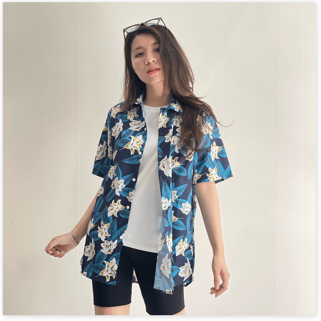 ÁO SƠ MI NAM NỮ,THIẾT KẾ HỌA TIẾT SIÊU NGẦU,CHẤT LIỆU VÃI THOÁNG MÁT  THỜI TRANG KME.STORE