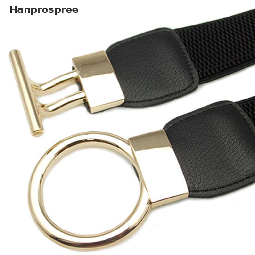 Thắt Lưng Co Giãn Bản Rộng Có Khóa Cài Cho Nữ Mặc Đầm