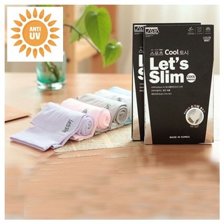 Găng tay chống nắng Let's Slim (loại xỏ ngón tay) dày dặn chống tia UV, chống nắng cháy da