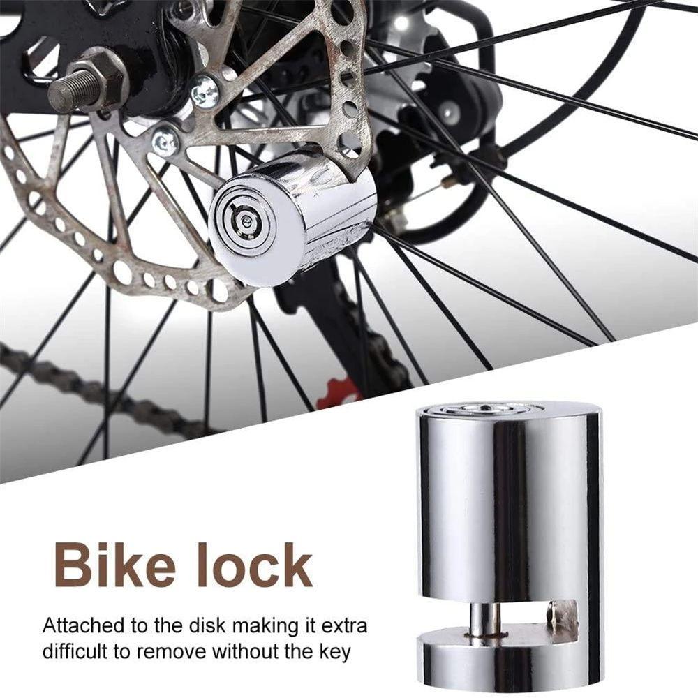 Khóa đĩa phanh xe đạp/ xe máy MMULCK bằng thép không gỉ chống trộm chống thấm nước tiện lợi
