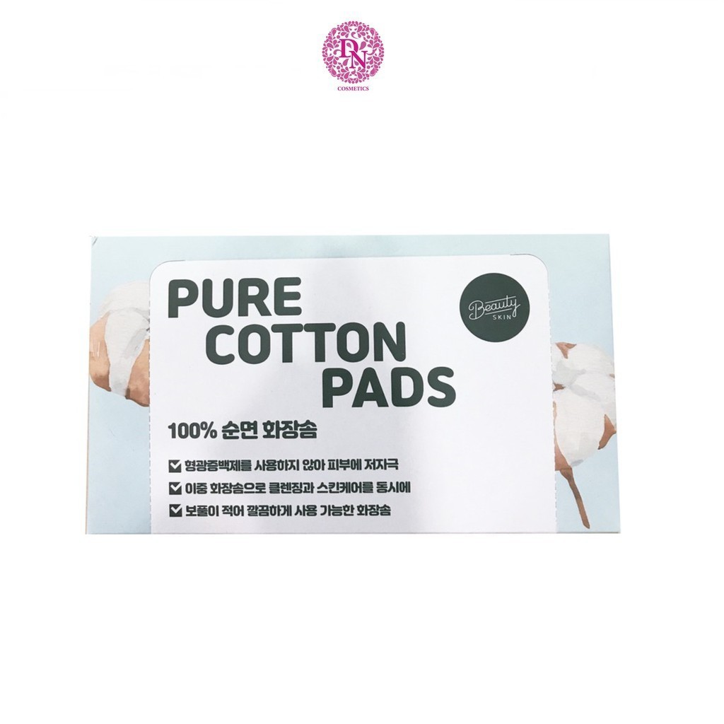 Bông tẩy trang Pure Cotton Pads hộp 100 miếng