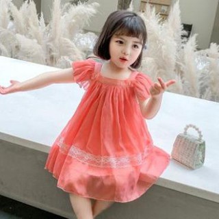 Thudong0610 váy ren bé gái