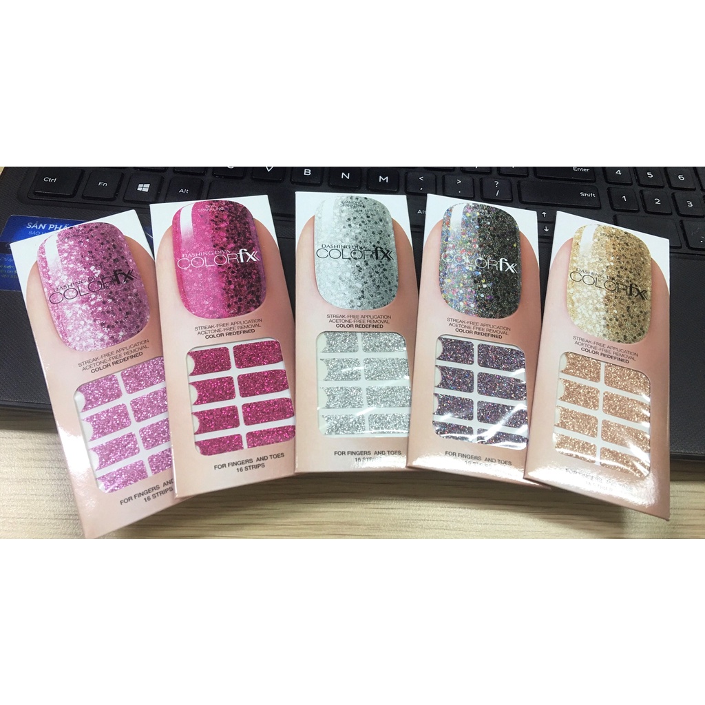 Dán móng tay Dashing Diva FX nhiều màu
