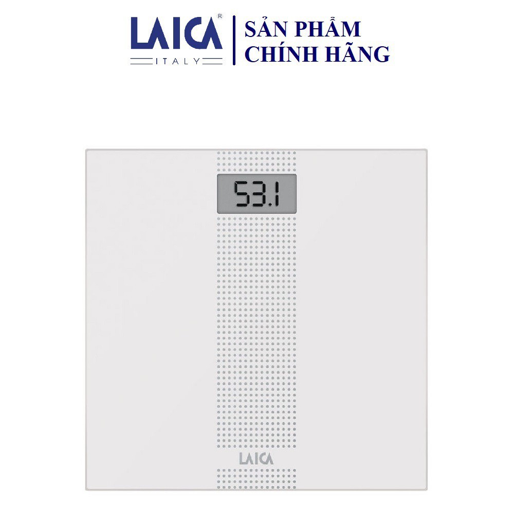 Cân điện tử Laica PS1054 - Cân sức khỏe dùng trong gia đình - Trọng lượng tối đa 180 kg - Độ chia 100g Đạt Nguyễn Shops