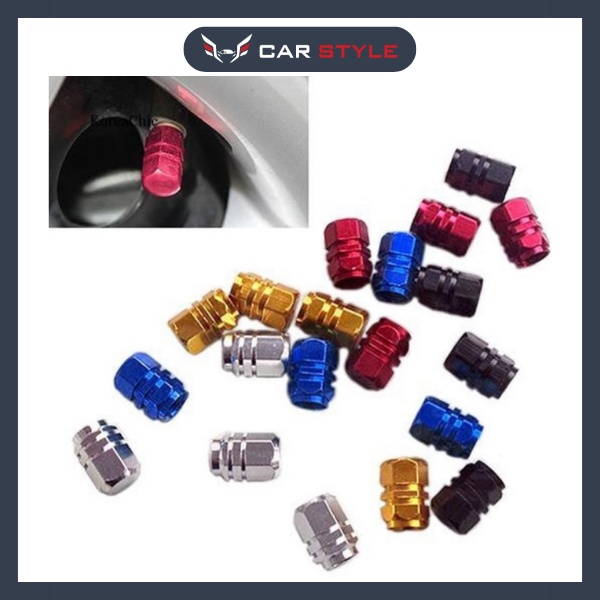 Nắp van ô tô xe máy inox sơn bóng tĩnh điện - Đủ các màu sắc