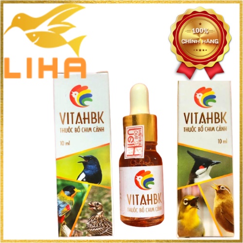 Vitamin Hiển Bảo Khánh 10ml - Bổ Sung Dưỡng Chất Tăng Sức Khỏe Cho Chim