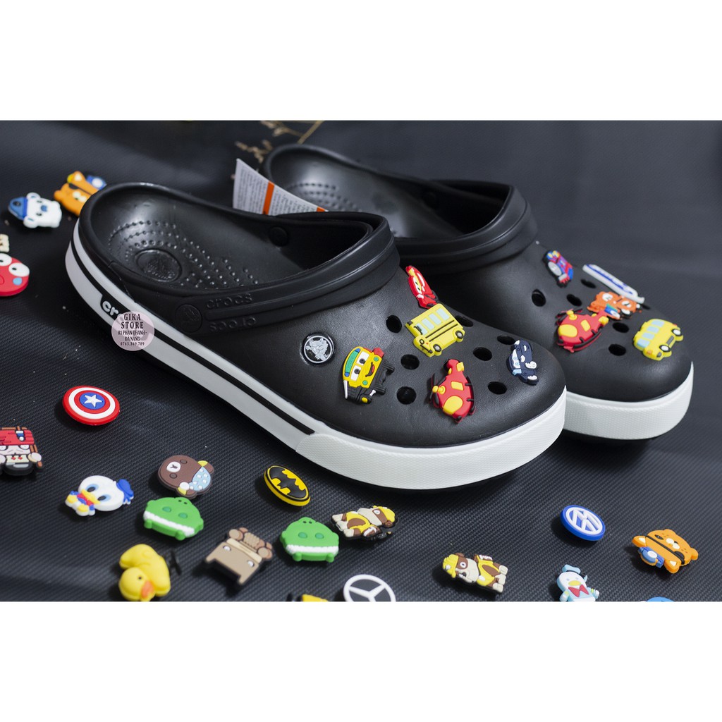 Dép cross baya sục bít đầu cho nam và nữ đủ size 36, 37, 38, 39, 40, 41, 42, 43, 44, full màu trắng hàng xuất khẩu